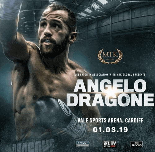 Welsh boxer Angelo Dragone
